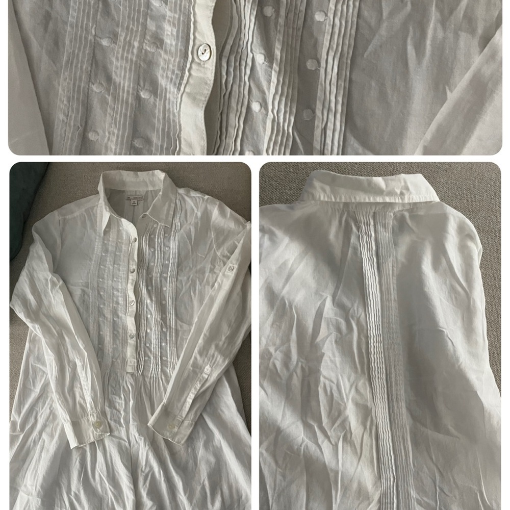 Women’s White Button-Up shirt